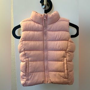 Bundle of two! Gap vest kids size 6, and Cat and Jack fleece size 6/6x